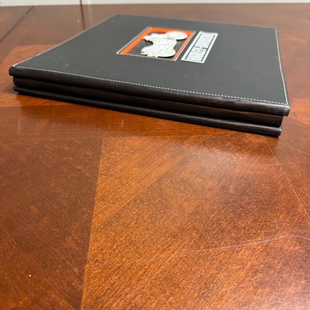 Harley-Davidson Motorcycle Photo‎ Album Portfolio Binder Collectible 13